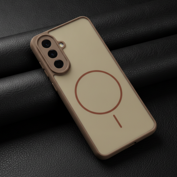 GripMate Brown Silicone case for Samsung A56