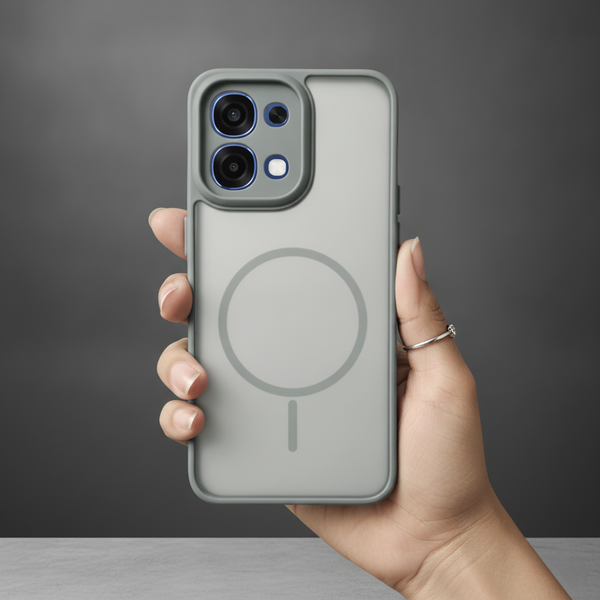 KYRON Grey Camera Protection Matte  Case for Oppo F31