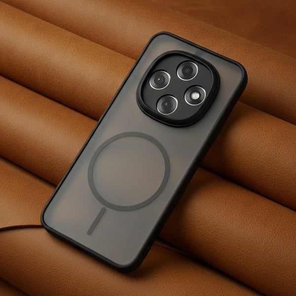 KYRON Black Camera Protection Matte  Case for Oppo F31 Pro