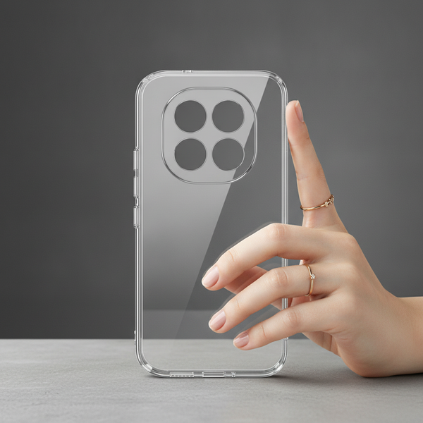 Invisi Anti Yellow Transparent Case for Redmi Note 15