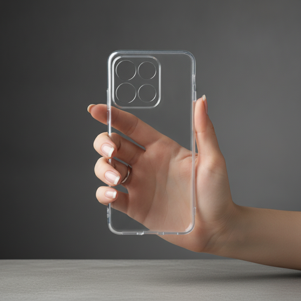 Invisi Anti Yellow Transparent Case for Motorola G67 Power