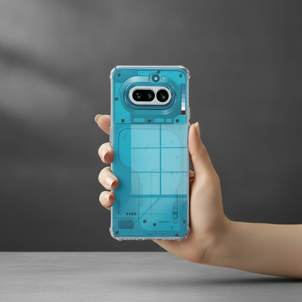 Invisi Anti Yellow Transparent Case for Nothing Phone 4a
