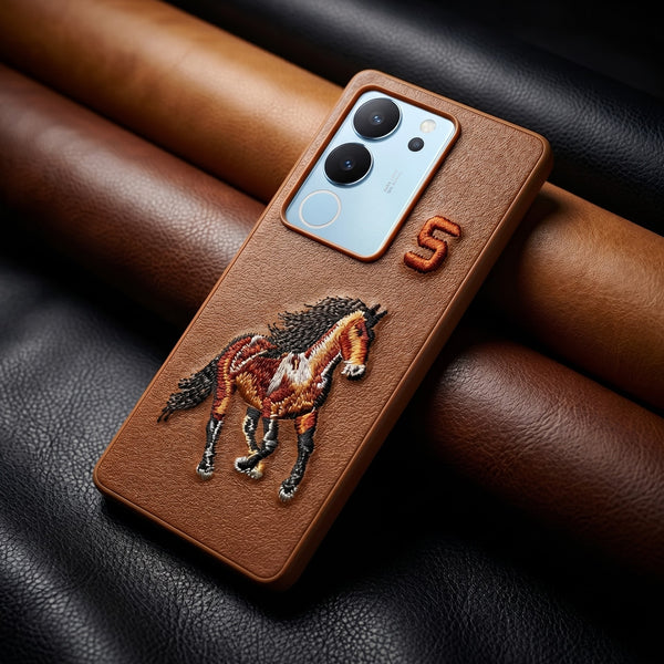 Brown Leather Horse No. 5 OC Ornamented for Vivo V29