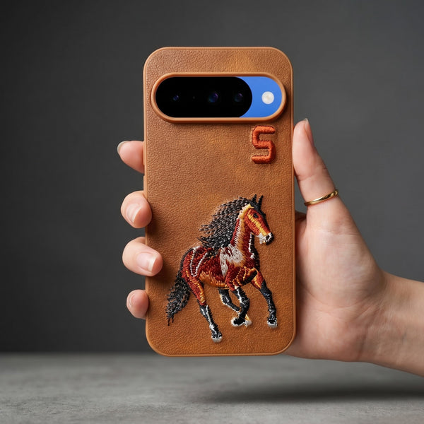 Brown Leather Horse No. 5 OC Ornamented for Google Pixel 10