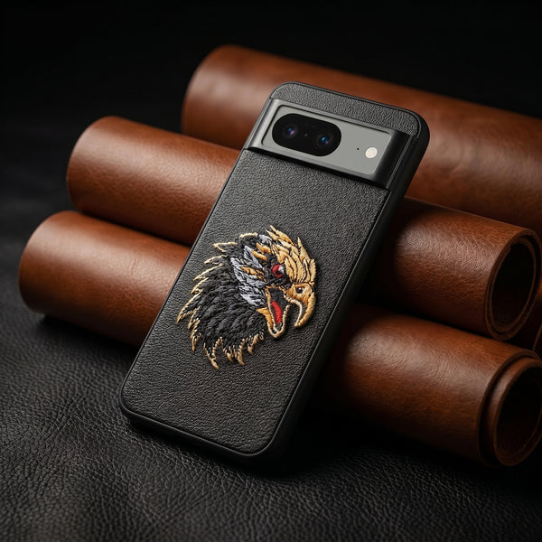Black Leather Eagle OC Ornamented for Google Pixel 8