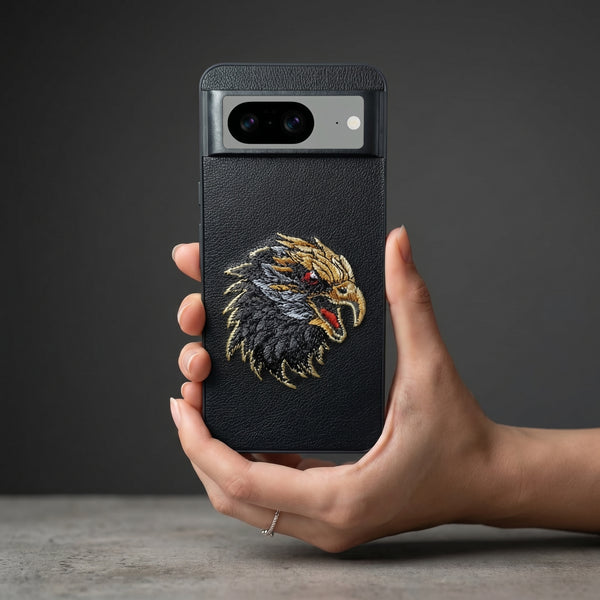 Black Leather Eagle OC Ornamented for Google Pixel 8