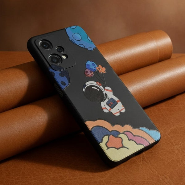 Black Baloon Astro Embossed Silicone Case for Oneplus Nord Ce 2 Lite