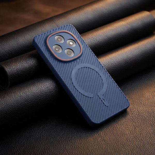 Gripon Dark Blue Silicone Case for Oppo F31 Pro