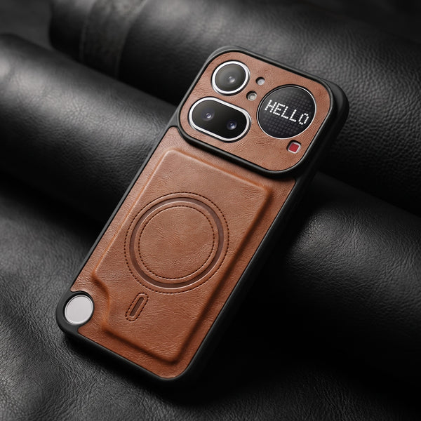 Crest Brown Leather Case for Nothing 4a Pro