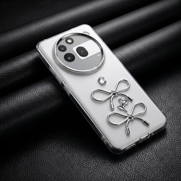 Diamond Ribbon Silicone Hard Case for Nothing Phone 3a Pro