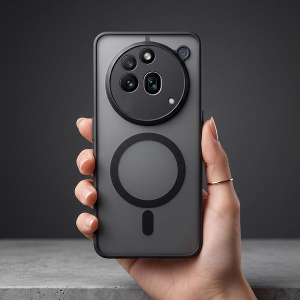 KYRON Black Camera Protection Matte Case for Nothing Phone 3A Pro