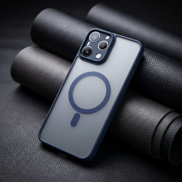 KYRON Dark blue Camera Protection Matte Case for Nothing Phone 3A Lite