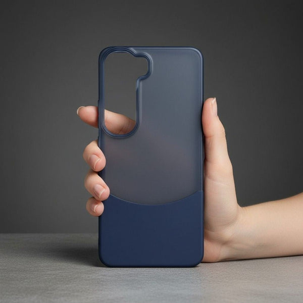 Blue Detach Matte Case for Vivo Y300