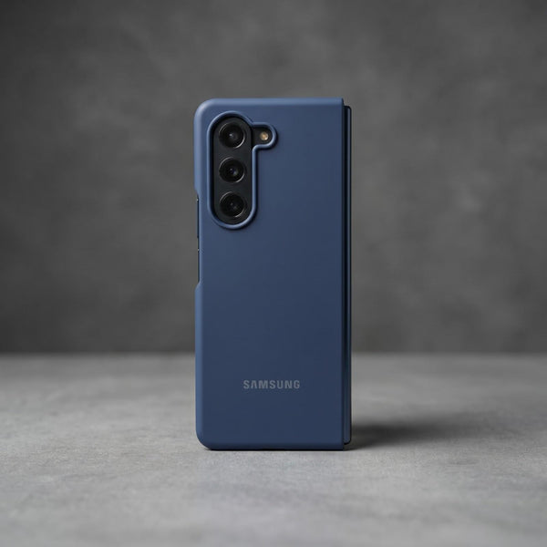 Dark Blue Original Silicone case for Samsung Z Fold 5 5G