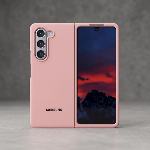 Peach Original Silicone case for Samsung Z Fold 6 5G