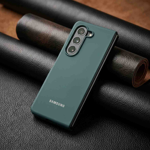 Dark Green Original Silicone case for Samsung Z Fold 5 5G