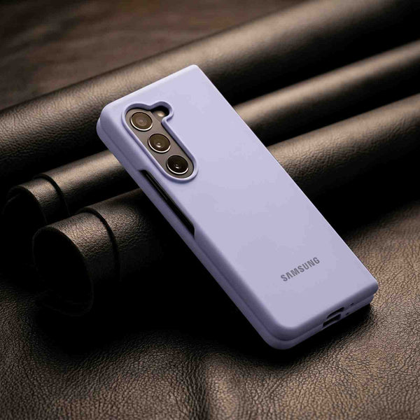 Purple Original Silicone case for Samsung Z Fold 5 5G