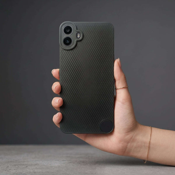 Black Line Wave Silicone Case for CMF PHONE 1