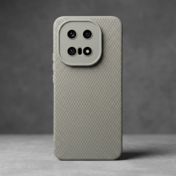 Grey Line Wave Silicone Case for iQOO 15