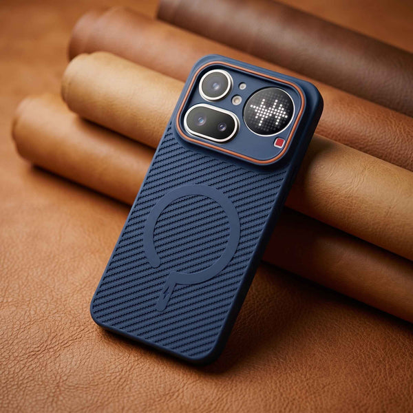 Gripon Dark Blue Silicone Case for Nothing 4a Pro