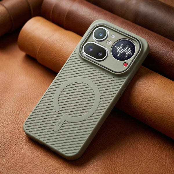 Gripon Grey Silicone Case for Nothing 4a Pro