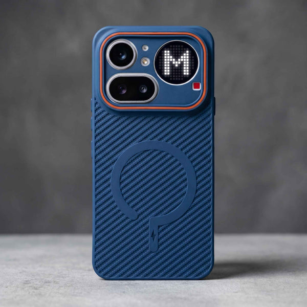 Gripon Dark Blue Silicone Case for Nothing 4a Pro