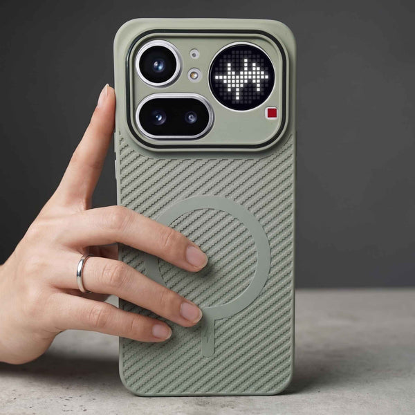 Gripon Grey Silicone Case for Nothing 4a Pro