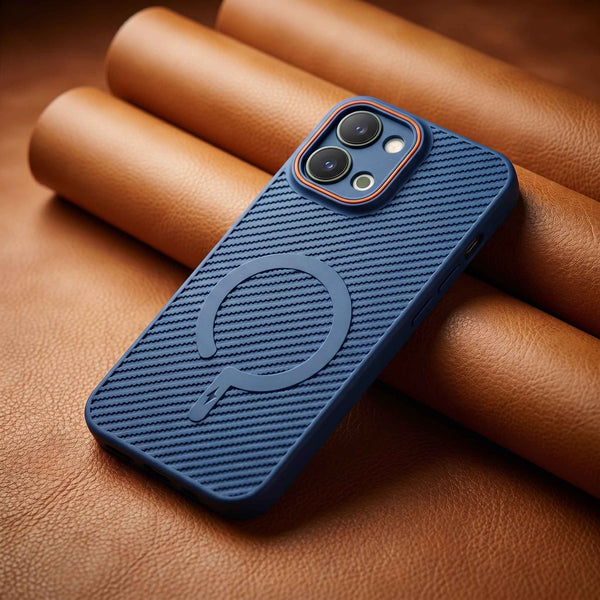 Gripon Dark Blue Silicone Case for Vivo T5x