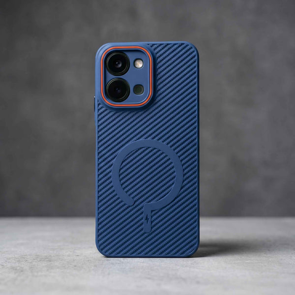 Gripon Dark Blue Silicone Case for Vivo T5x