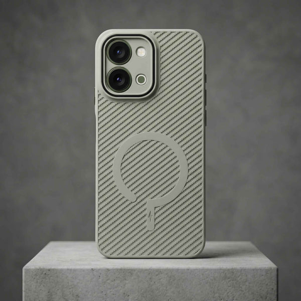Gripon Grey Silicone Case for Vivo T5x