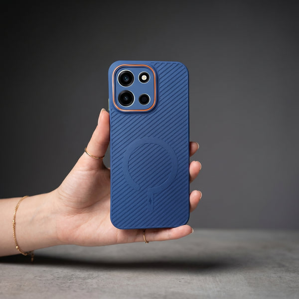 Gripon Dark Blue Silicone Case for Oneplus Nord 6