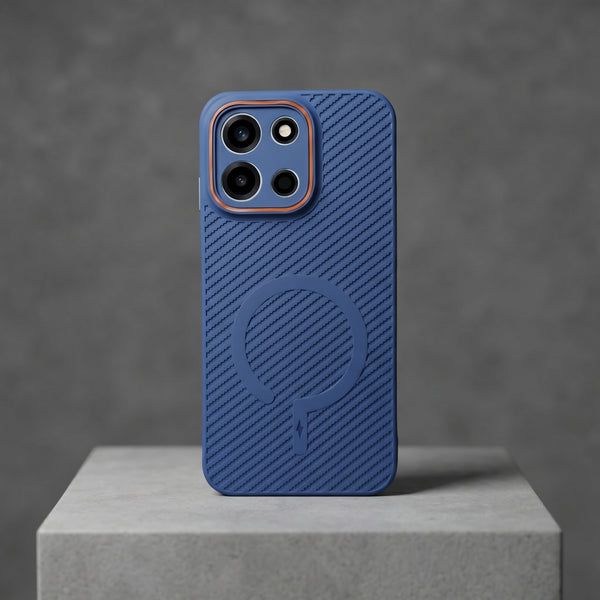 Gripon Dark Blue Silicone Case for Oneplus Nord 6