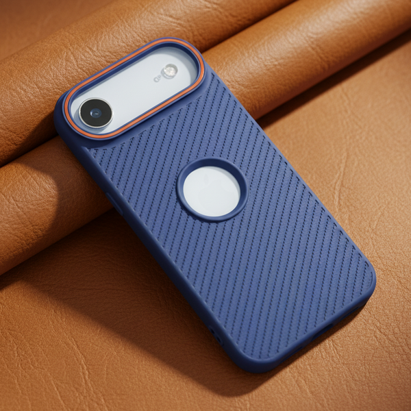 Gripon Dark Blue Silicone Case for Apple iphone Air