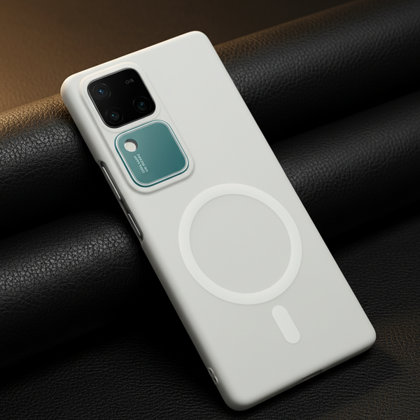 White Paper Matte Magsafe Case for Vivo V30