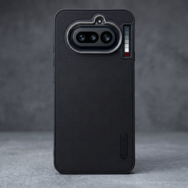 Black Niukin Silicone Case for Nothing Phone 4a