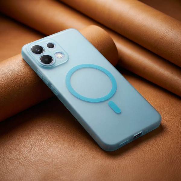 Blue Paper Matte Magsafe Case for Oppo K13