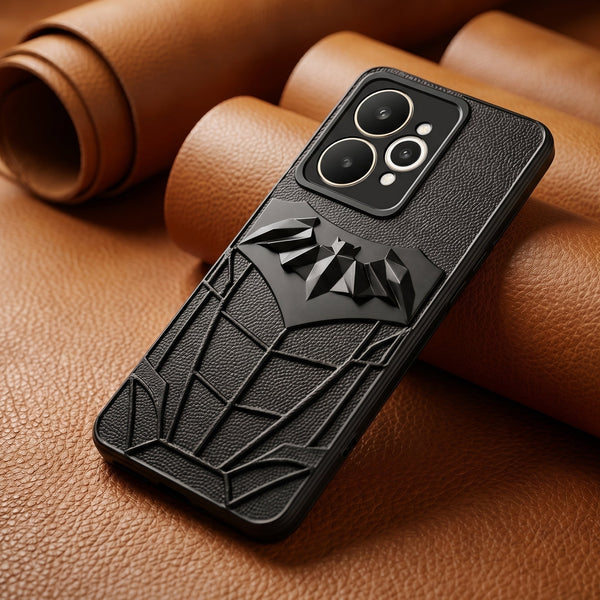 BS Superhero Engraved logo silicon Case for Realme 15 Pro