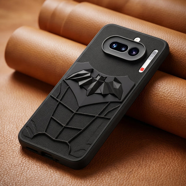 BS Superhero Engraved logo silicon Case for Nothing Phone 4a
