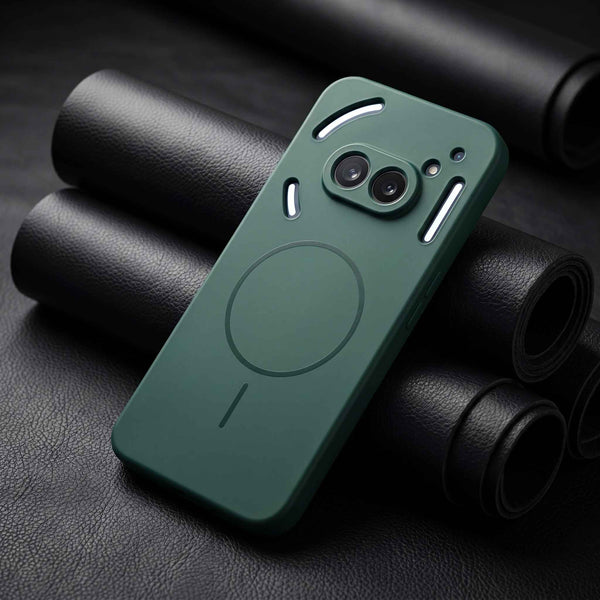 CAVEN Dark Green Silicone case for Nothing Phone 2A