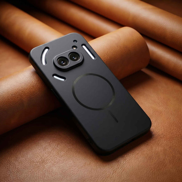 CAVEN Black Silicone case for Nothing Phone 2A