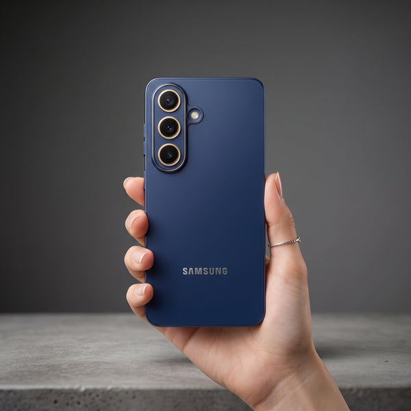 Orix Dark Blue Matte Case for Samsung S26