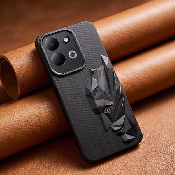 Superhero Engraved logo silicon Case for Redmi 17 5G