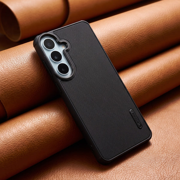 Black Niukin Silicone Case for Samsung S26 Fe
