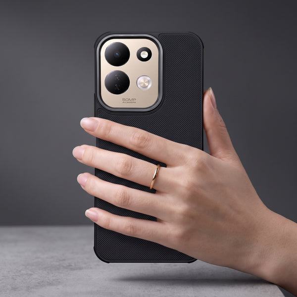 Black Niukin Silicone Case for Redmi 17 5G