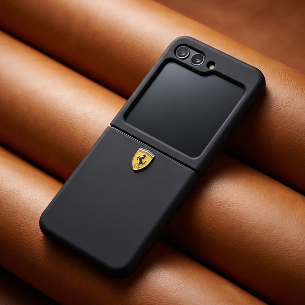 Ferra 2 Black Silicone Case for Samsung Galaxy Z FLIP 5