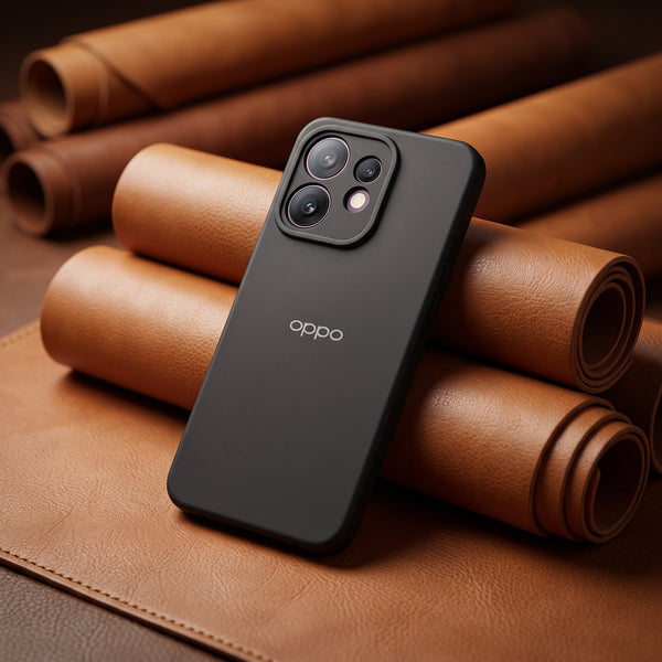Black Camera Original Silicone case for Oppo Reno 16