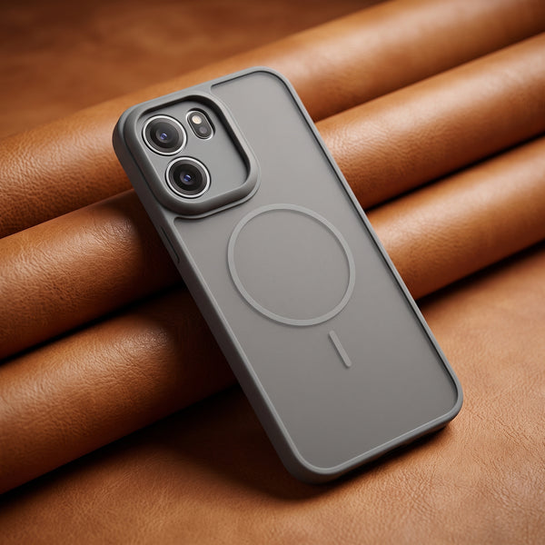 KYRON Grey Camera Protection Matte Case for Oneplus Nord Ce 6
