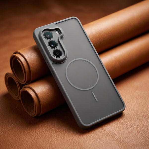 KYRON Grey Camera Protection Matte Case for Oneplus Nord Ce 6 Lite