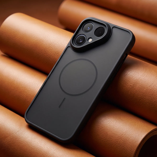 KYRON Black Camera Protection Matte Case for Tecno Pova Curve 2