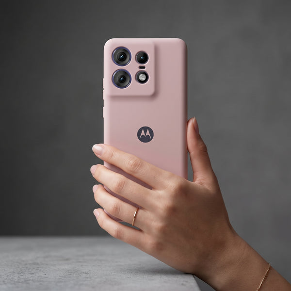 Peach Camera Original Silicone case for Motorola Edge 50 Pro